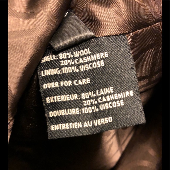 Cole Haan Wool/Cashmere Winter Coat - Picture 4 of 4